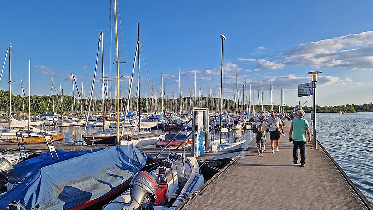 Markkleeberg Cospudener See Pier