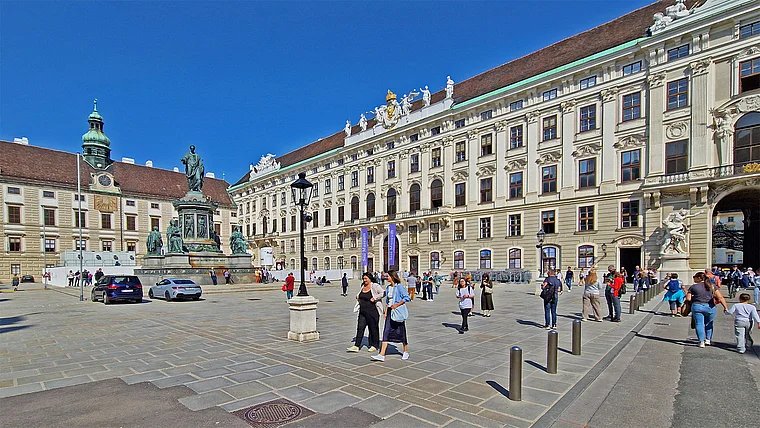 Wien Hofburg Innenhof
