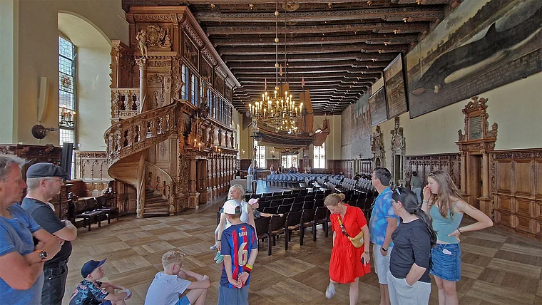 Bremen Rathaus Festsaal Führung
