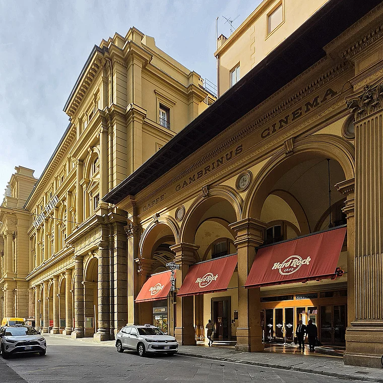 Hard Rock Cafe Florenz außen