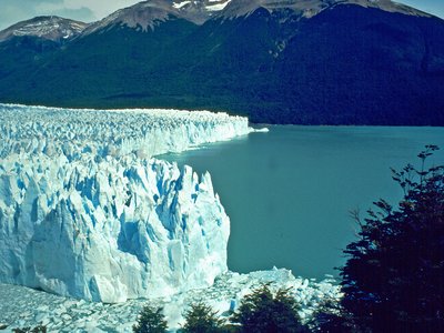 Patagonien Moreno Gletscher nah