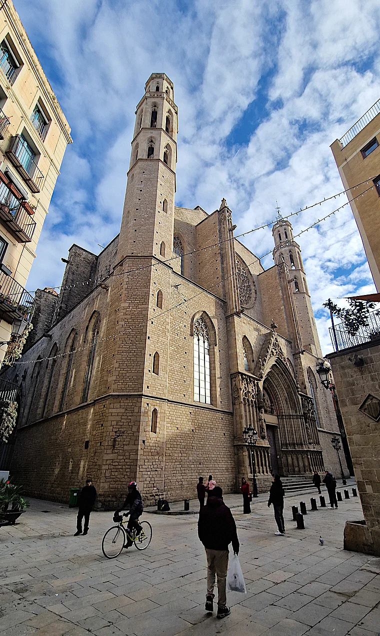 Barcelona Santa Maria del Mar außen