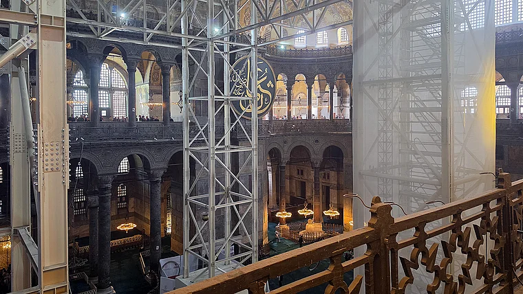 Istanbul Hagia Sophia Restaurierung