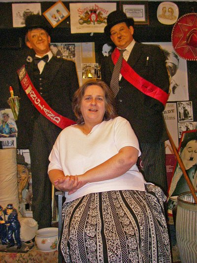 Lake District Ulverston Laurel & Hardy Museum Marion Graves