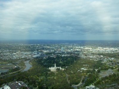 Melbourne Eureka Skydeck Ausblick