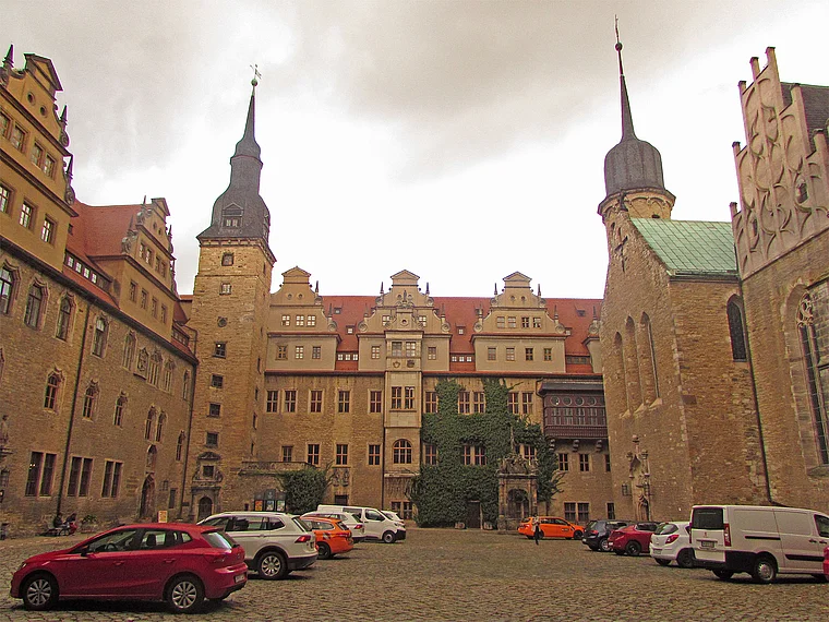 Merseburg Schloss Innenhof