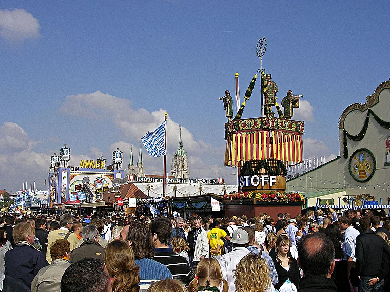 München Oktoberfest Rummel