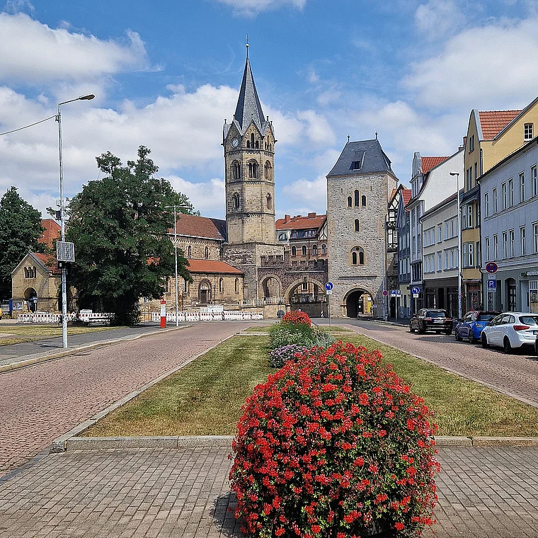 Eisenach Karlsplatz Nicolaitor Kirche St. Nicolai