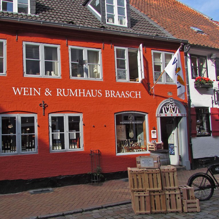 Flensburg Wein- und Rumhaus Braasch außen