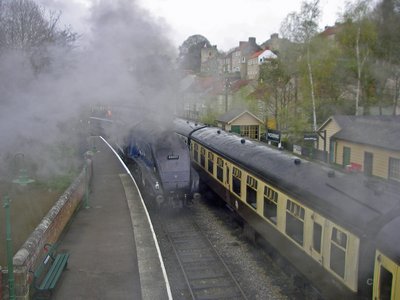 Yorkshire Pickering Dampflok Sir Nigel Gresley