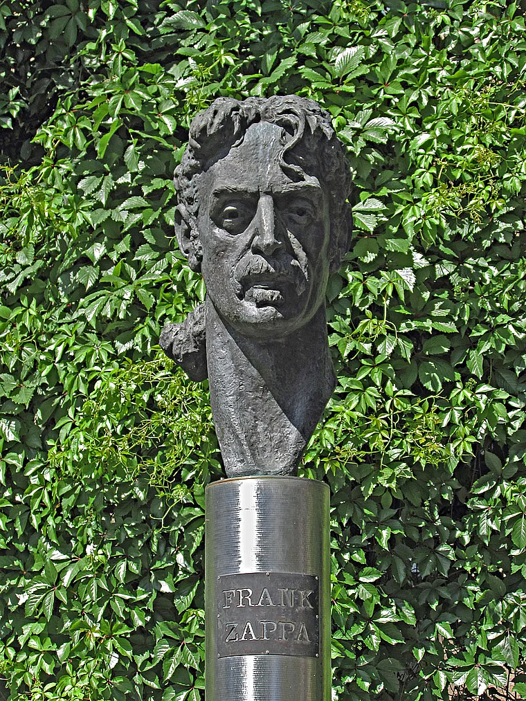 Vilnius Uzupis Frank Zappa