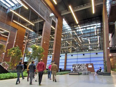 Danzig Zentrum der Solidarität Eingangshalle