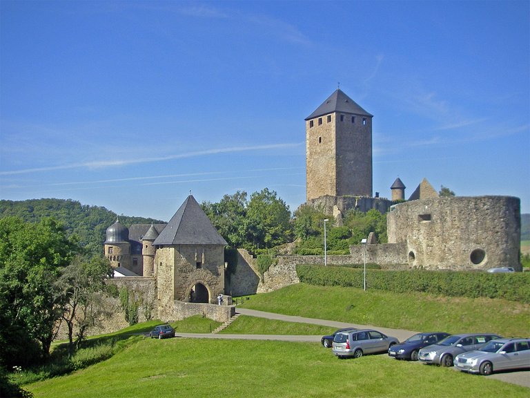 Kuseler Musikantenland Burg Lichtenberg Totale