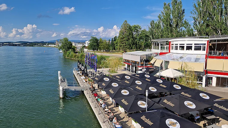Weil am Rhein Friedlingen Rheinufer Bellini