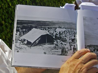 Israel Kibbuz Yakum historisches Foto