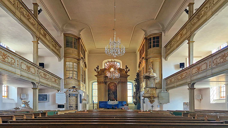 Lübbenau Kirche St. Nikolai innen
