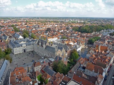 Brügge Belfried Ausblick