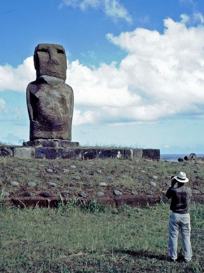 Osterinsel Thomas Bolze fotografiert Moai