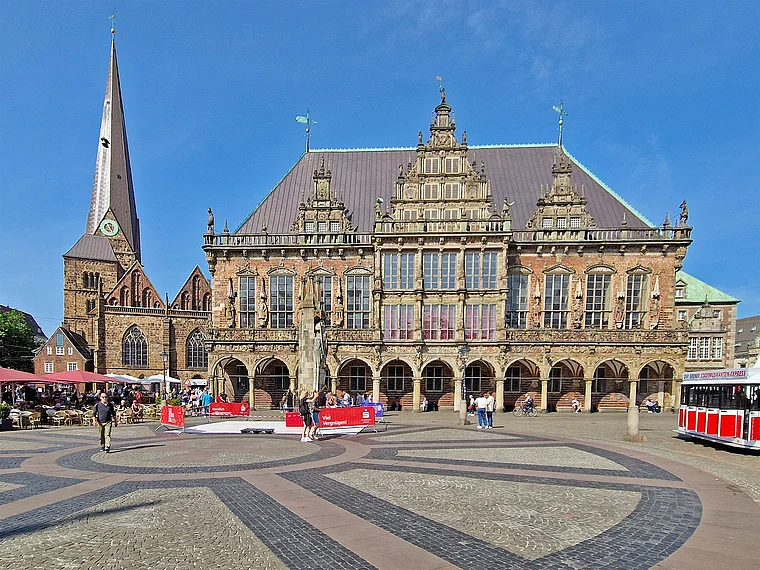 Bremen Rathaus Liebfrauenkirche