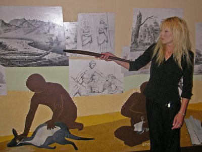 Tasmanien Tiagarra Culture Centre Sandra Schmidt