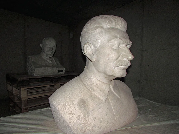 Budapest Memento Park Büste Stalin