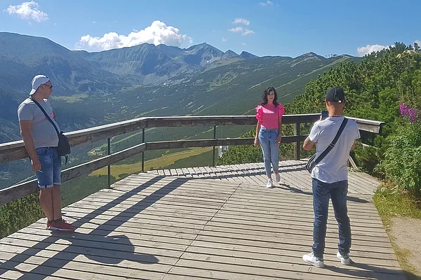 Bulgarien Musala Gipfelstation Seilbahn