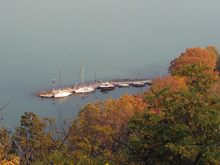 Plattensee Tihany Bootsanlegestelle