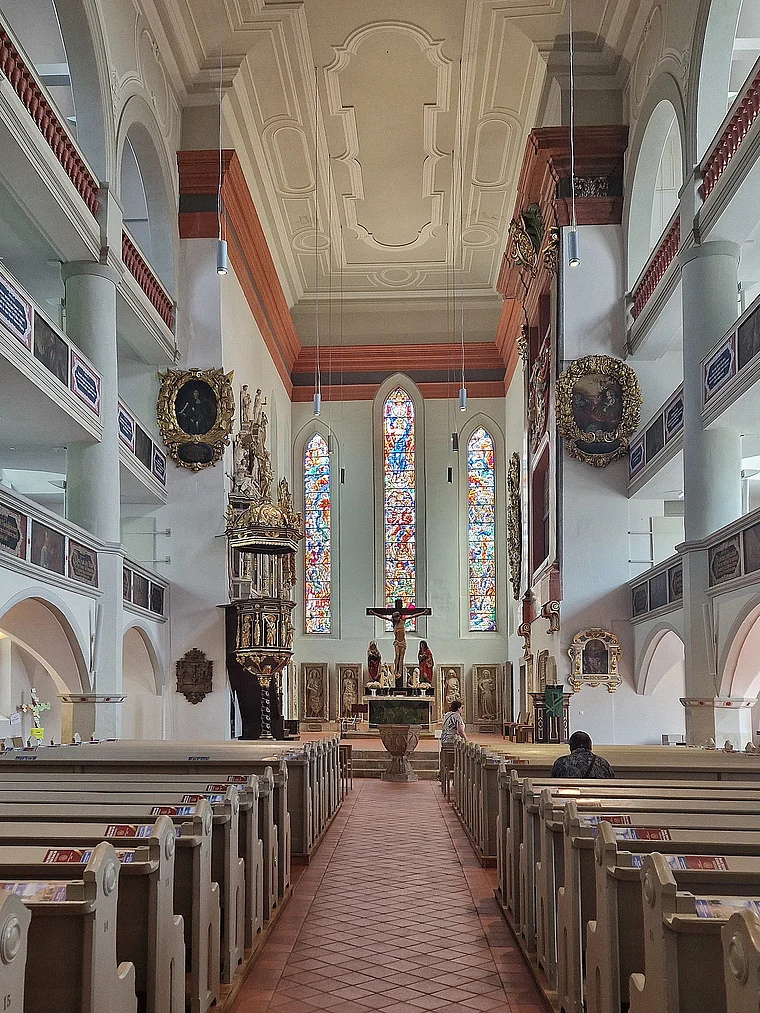 Eisenach Georgenkirche innen