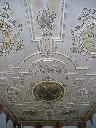 Regensburg Zum goldenen Kreuz Kaisersaal Decke