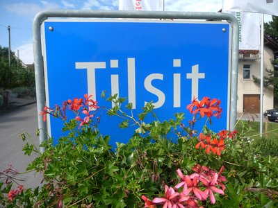 Thurgau Tilsit Ortsschild groß