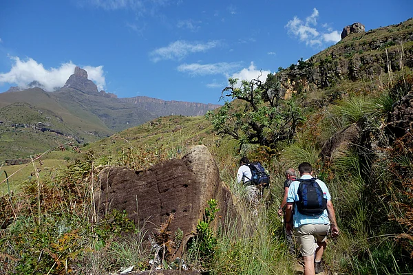 Drakensberge Südafrika Wanderung