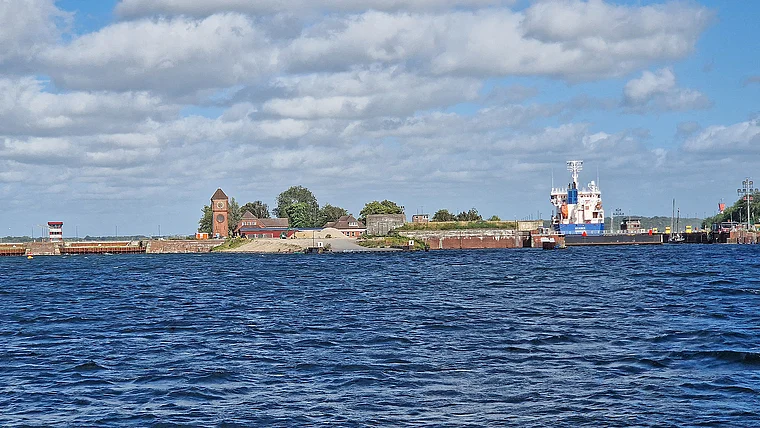 Kiel Nord-Ostsee-Kanal Schleuse