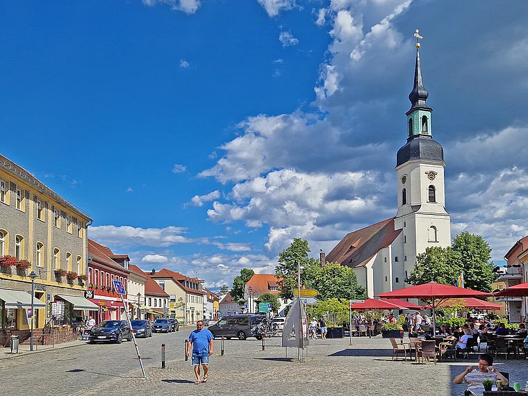 Lübbenau Kirchplatz