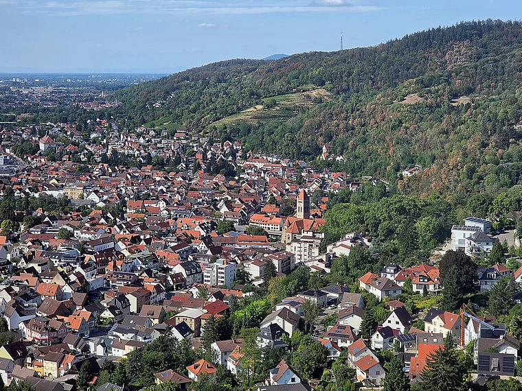 Weinheim Burg Windeck Panorama