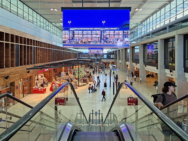Flughafen Berlin Brandenburg innen