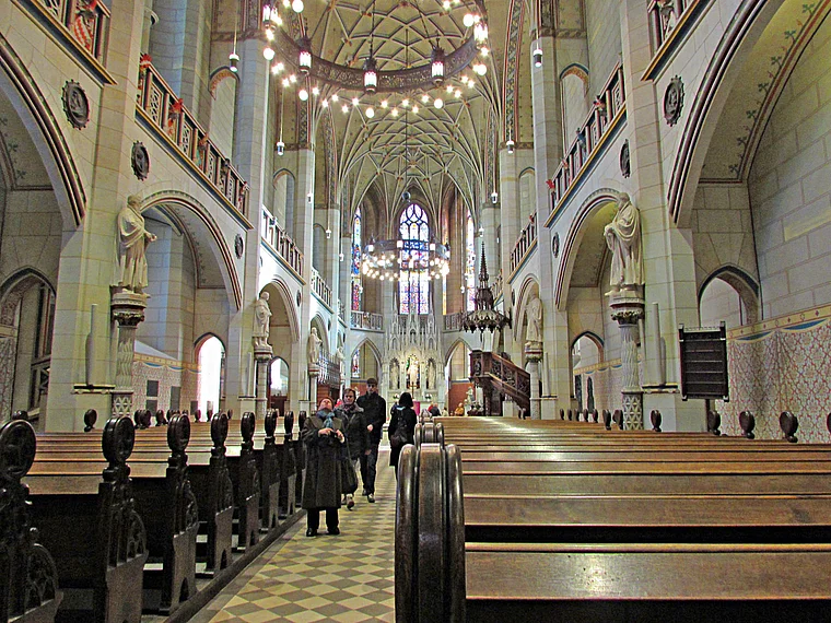 Wittenberg Schlosskirche innen