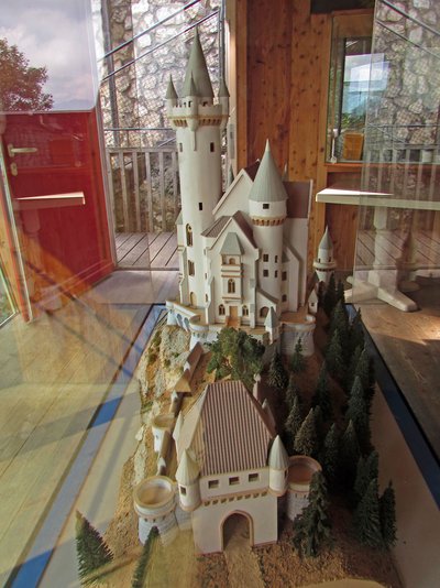 Pfronten Gralsburg Modell