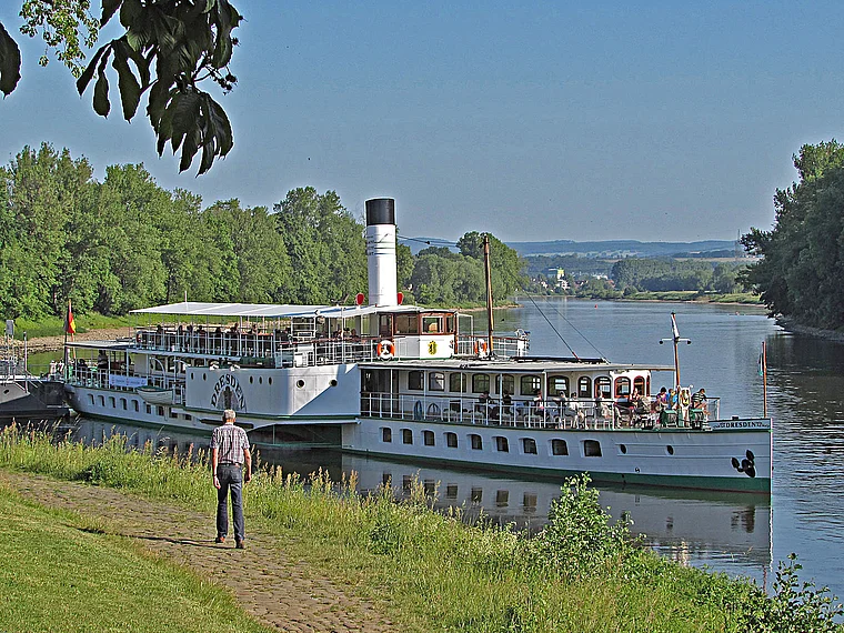 Dresden Pillnitz Raddampfer