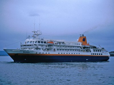 Feuerland Ushuaia Kreuzfahrtschiff Bremen