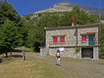Peloponnes Profitis Ilias Schutzhütte