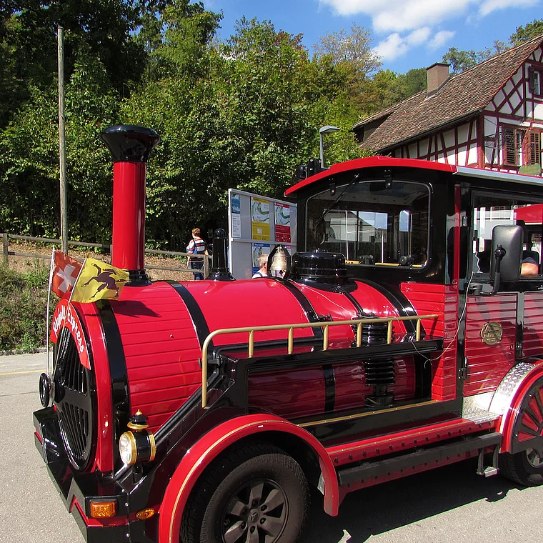 Neuhausen Rhyfall Express Endhaltestelle