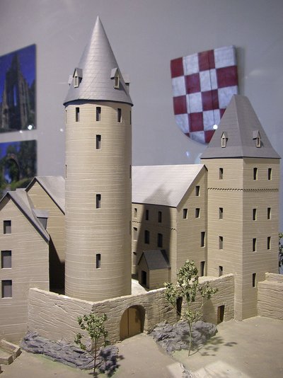 Hunsrück Kastellaun Burg Modell