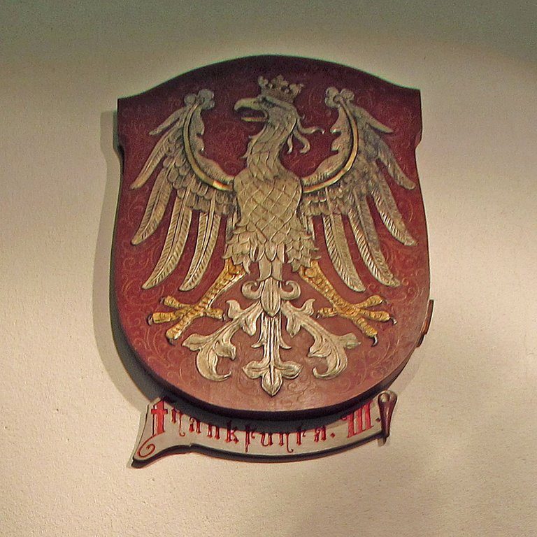 Schmalkalden Rathaus Wappen von Frankfurt