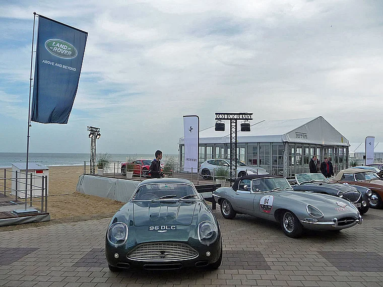 Aston Martin und Jaguar in Knokke-Heist