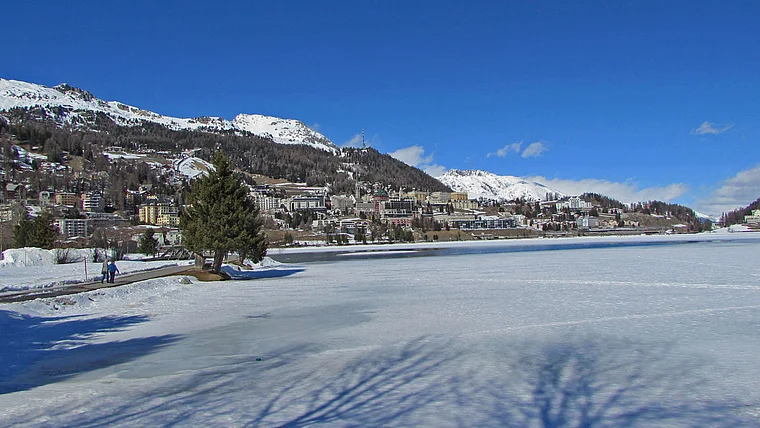Engadin St. Moritzersee Winter