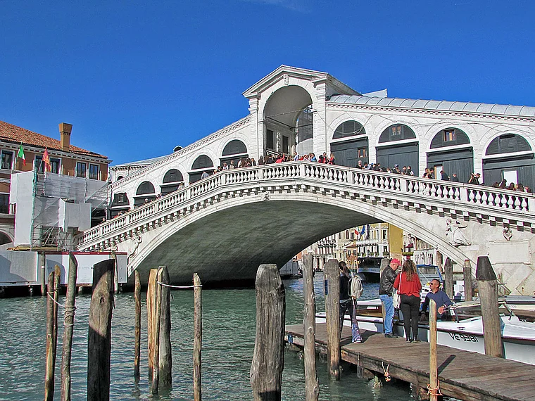 Venedig Riva Ferro Rialtobrücke