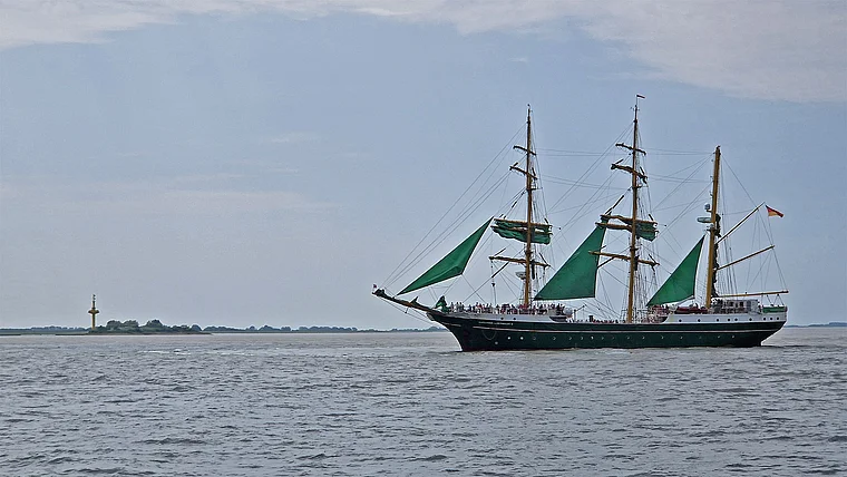 Bremerhaven Segelschulschiff Alexander von Humboldt II