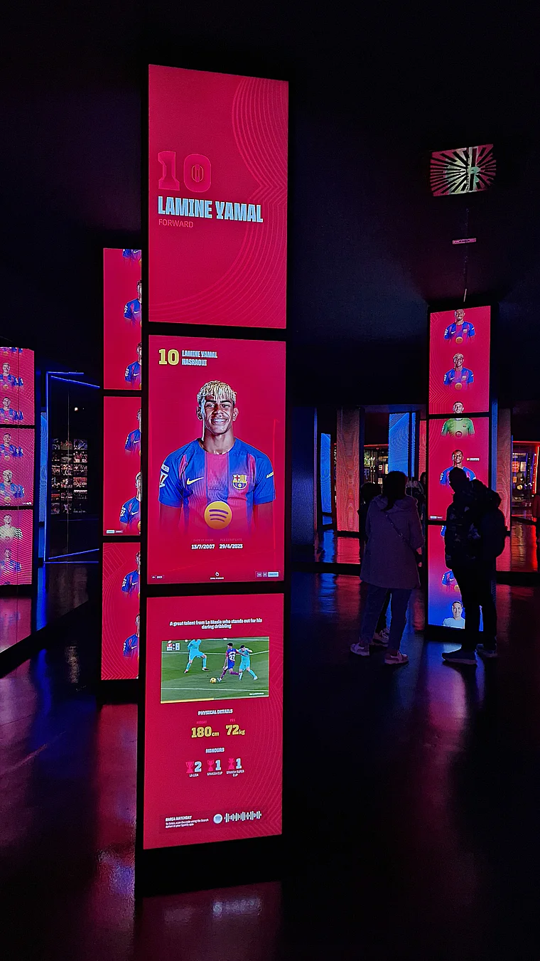 Barcelona Camp Nou Museum Lamine Yamal