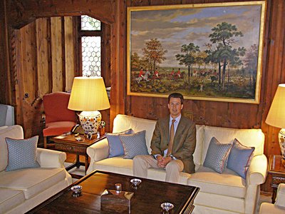 Liechtenstein Vaduz Schloss Wohnzimmer Prinz Alois