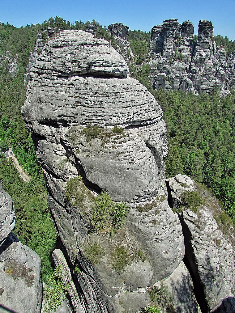 Lohmen Bastei Ausblick